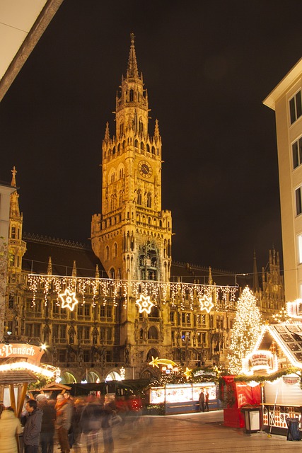 Christmas Market in Marienplatz, Munich